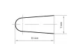 KAPTURKI SK PODO 5 MM konisch GR 150 --- 10szt   Nowość - 2