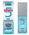 syNeo5 UNISEX 30ml  - 5 dniowy dezodorant  przeciw nadmiernej potliwości Spray