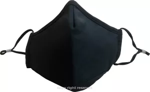 Maska 3D z filtrem PPE3 MED CZARNA