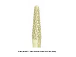 Frez z węglika KOMET H79GP.104.040, 4 mm – grube uzębienie